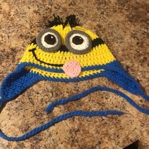 Handmade minion hat